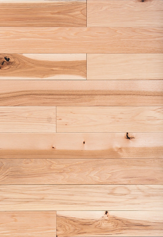 Hickory 90 litteä massiivipuulattia